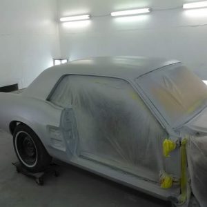 Mustang classic car restoration 1