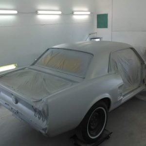 Mustang classic car restoration 2