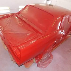 Mustang classic car restoration 6